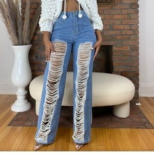Distressed Jeans